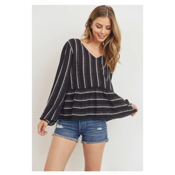 Paper Crane Oversize Peplum Top Size XS - Picture 1 of 7